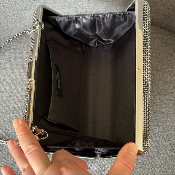 Metal Convertible Clutch - Picture 8 of 13